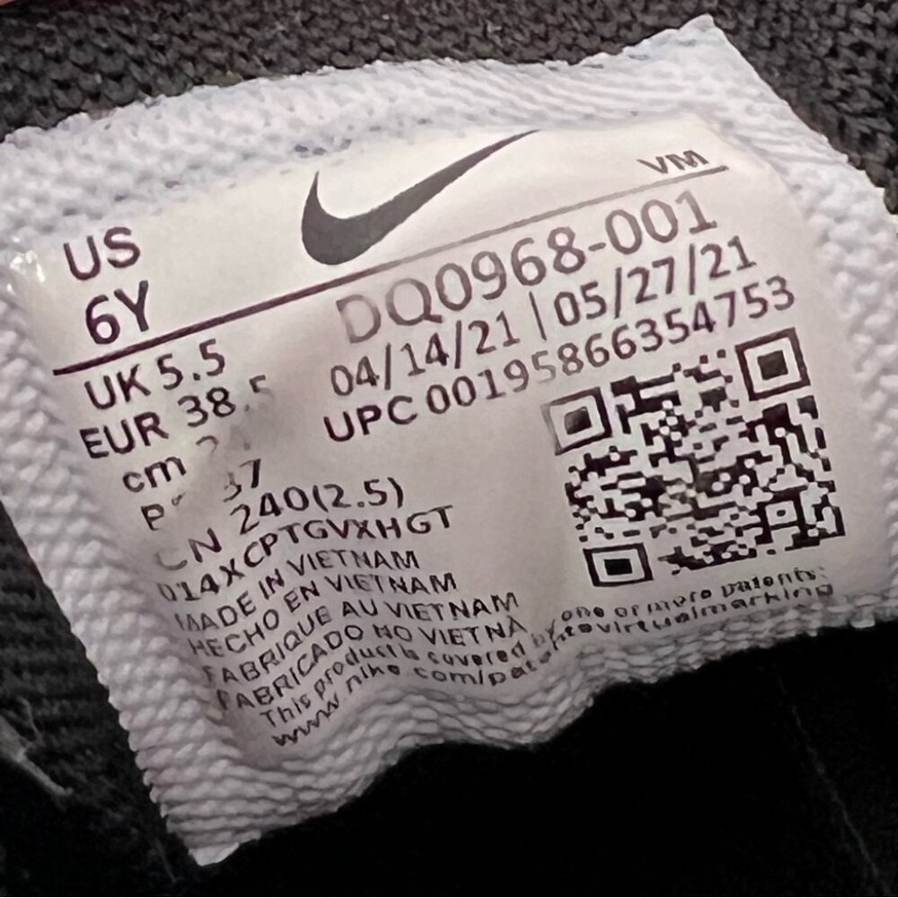 NIKE AIR MAX 270 ESS "COSMIC CLAY" (GS) (DQ0968 001) TRAINERS black orange 🍊 - Picture 10 of 12